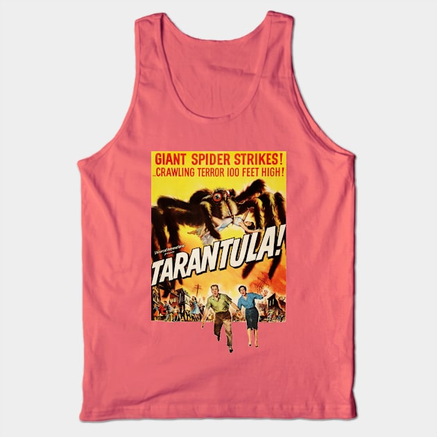 Tarantula Vintage Movie Poster Tank Top by Nerd_art